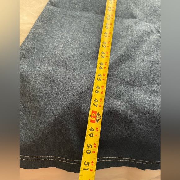 Koret City Blues Set Top Dress Womens Denim Embroidered Pintucks Patriotic. - Picture 10 of 16